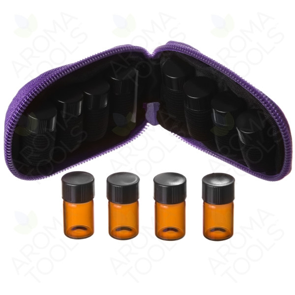 8개 샘플병(2ml) 및 키체인 케이스